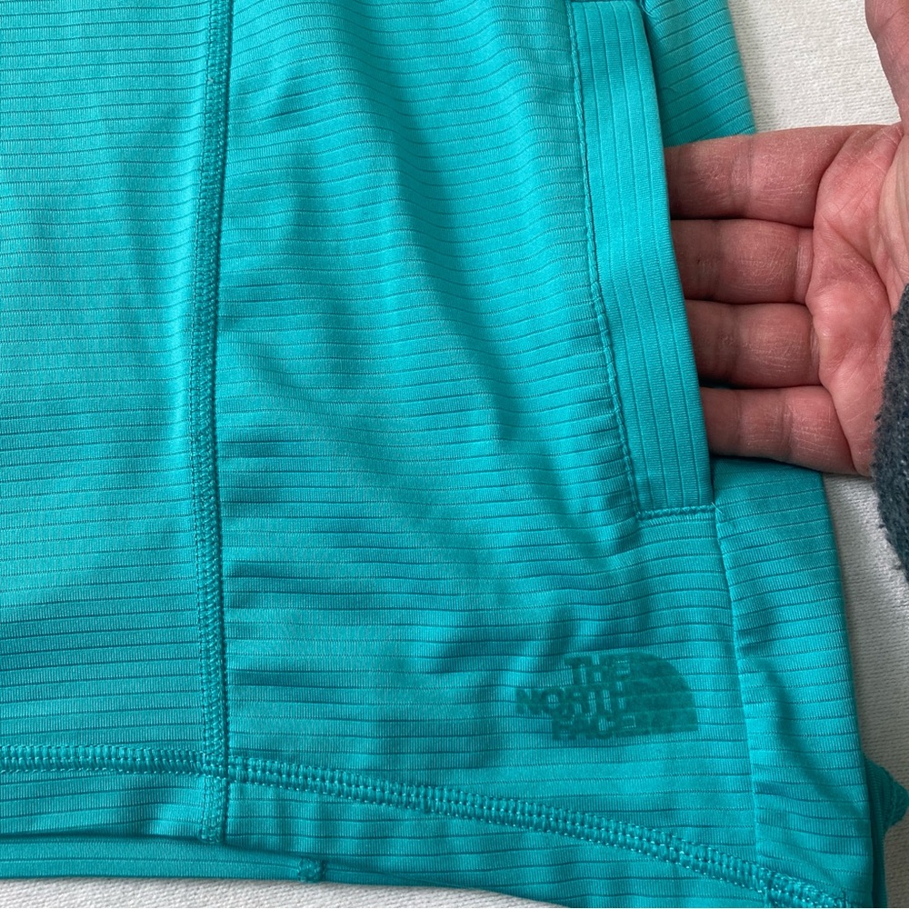 The North Face Hoodie Womens  Hooded Turnic Lightweight Thin Green Size M - Picture 7 of 16